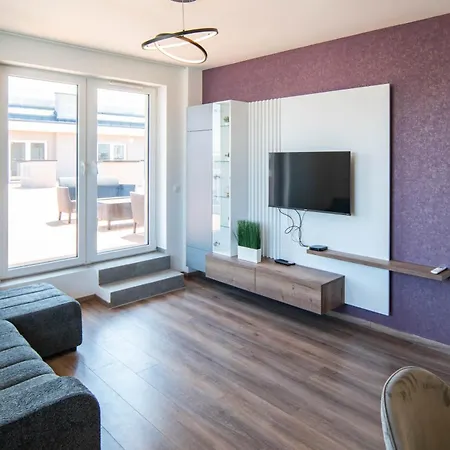 Free Parking Rooftop 4ppl Apartmán *